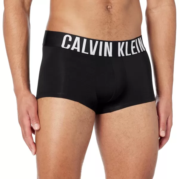 Calvin Klein Mens Intense Power 3Pack Low Rise TrunkBlackGrey SkyWhite