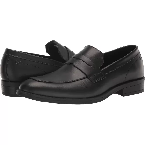 Calvin Klein Mens Jay LoaferBlack Leather 001