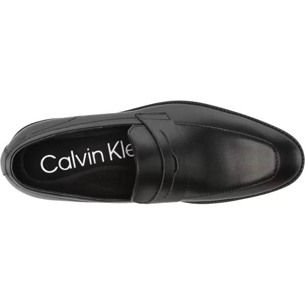 Calvin Klein Mens Jay LoaferBlack Leather 001