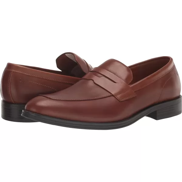 Calvin Klein Mens Jay LoaferBrown Leather 210