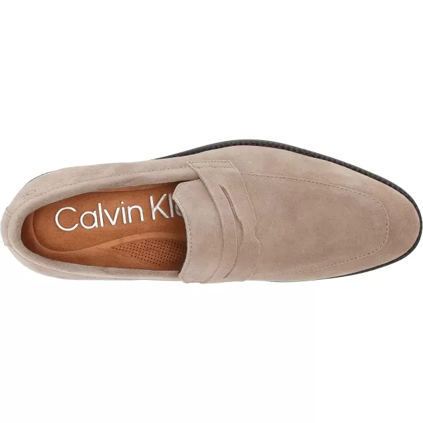 Calvin Klein Mens Jay LoaferTaupe Suede 240