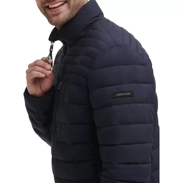 Calvin Klein Mens Lightweight Water Resistant Packable Down Puffer Jacket Standard and Big amp Tall Navy XLargeCalvin Klein Mens Lightweight Water Resistant Packable Down Puffer Jacket Standard and Big amp Tall Navy XLarge