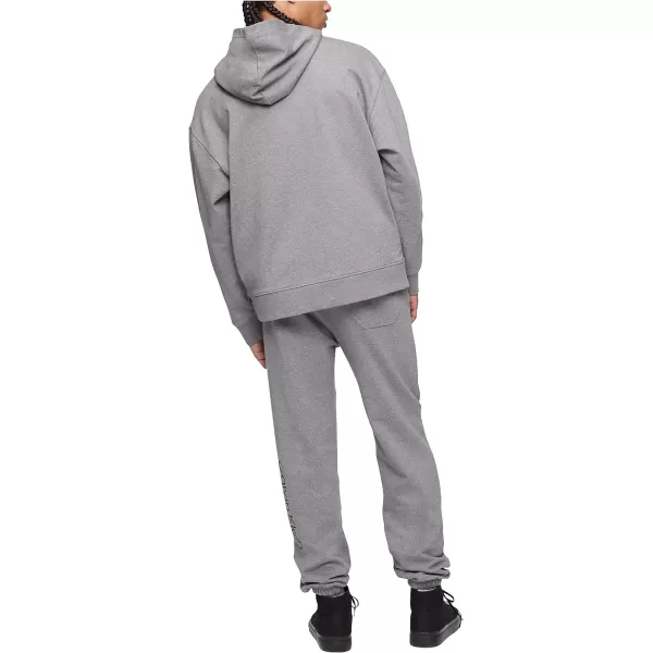 Calvin Klein Mens Logo French Terry JoggersMedium Grey Heather