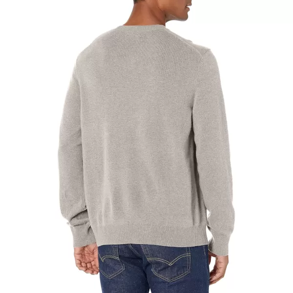 Calvin Klein Mens Merino Wool Blend Crewneck SweaterHistory Heather