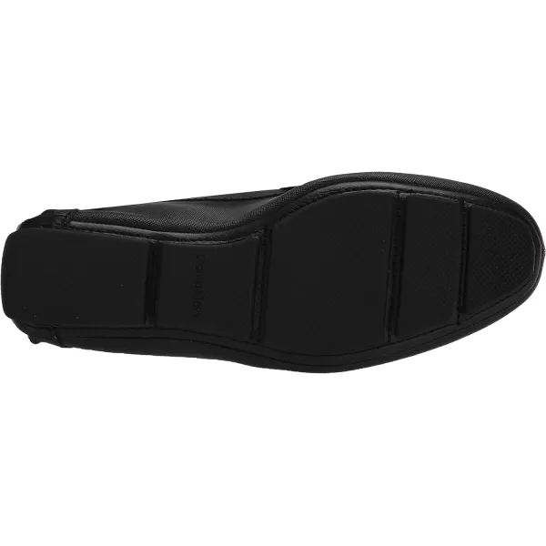 Calvin Klein Mens Merve Driving Style LoaferBlack Weave Emboss 978