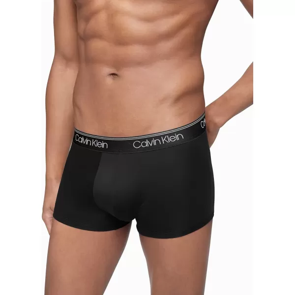 Calvin Klein Mens Micro Stretch 5Pack Low Rise Trunk5 Black