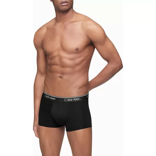 Calvin Klein Mens Micro Stretch 5Pack Low Rise Trunk5 Black