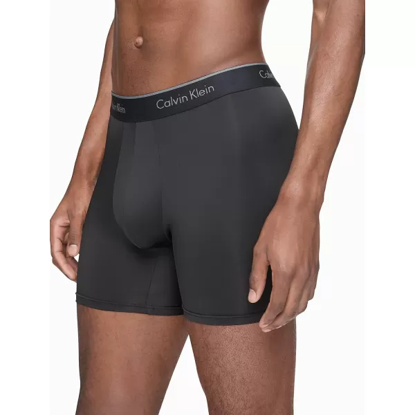 Calvin Klein Mens Micro Stretch 7Pack Boxer Brief7 Black