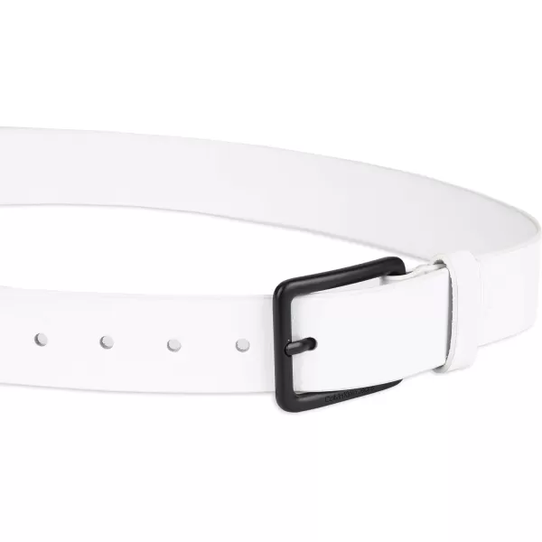Calvin Klein Mens Modern Casual Jean BeltWhite