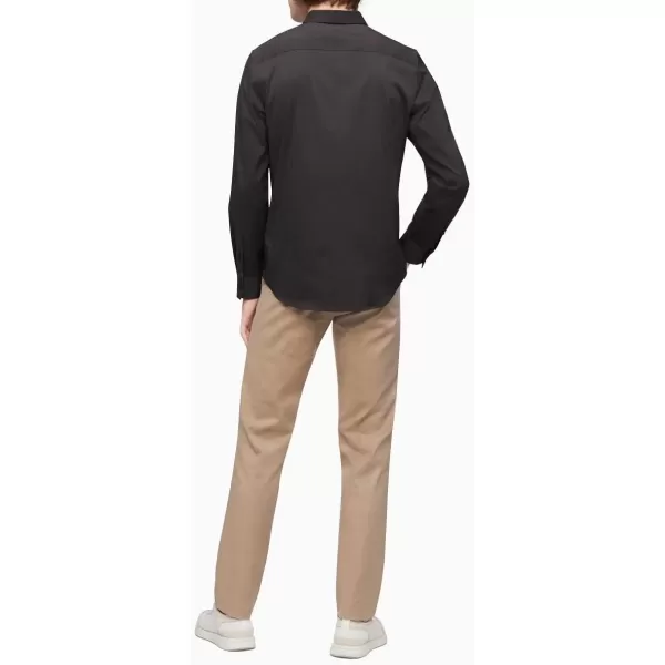 Calvin Klein Mens Modern Stretch Wrinkle Resistant Chino Pants in Slim FitCantucci