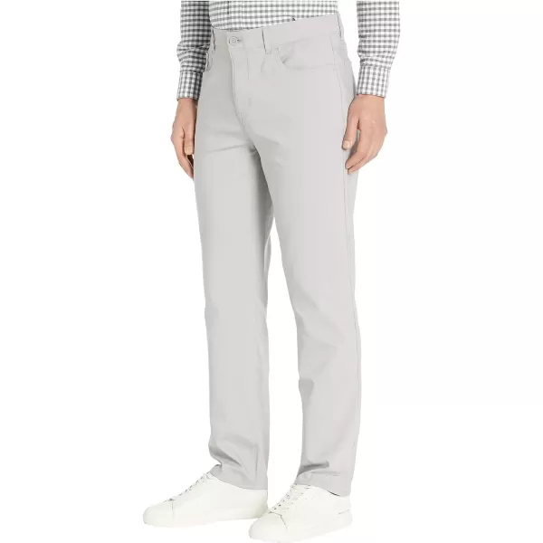 Calvin Klein Mens Move 365 Stretch Slim Fit Wrinkle Resistant Tech Woven PantAlloy