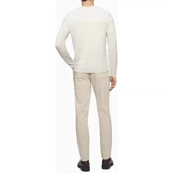 Calvin Klein Mens Move 365 Stretch Slim Fit Wrinkle Resistant Tech Woven PantPlaza Taupe