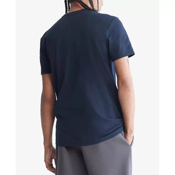Calvin Klein Mens Move Tech Pique TShirtDark Sapphire