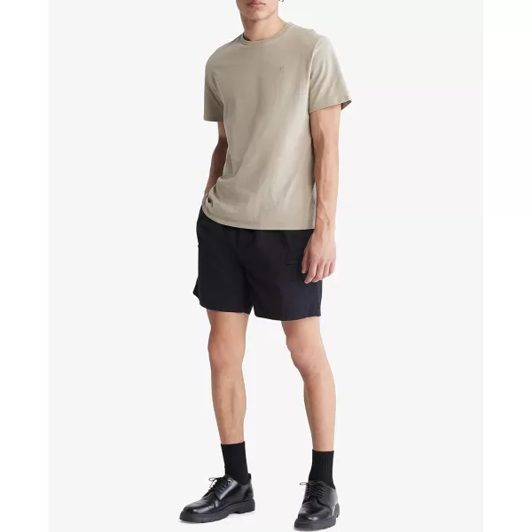 Calvin Klein Mens Poplin ShortBlack Beauty