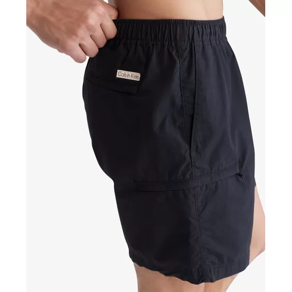 Calvin Klein Mens Poplin ShortBlack Beauty