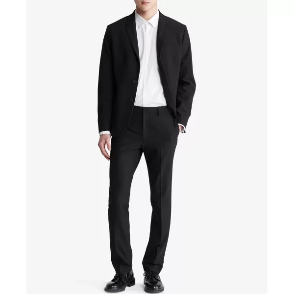 Calvin Klein Mens Refined Stretch PantBlack Beauty