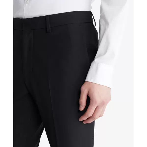 Calvin Klein Mens Refined Stretch PantBlack Beauty