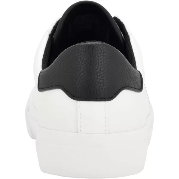 Calvin Klein Mens Rex SneakerWhiteBlack