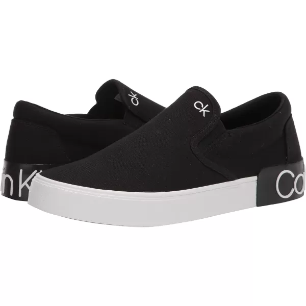 Calvin Klein Mens Ryor SneakerBlack Canvas 962