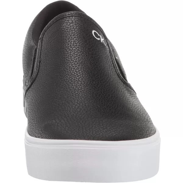 Calvin Klein Mens Ryor SneakerBlack Tumbled Leather 004