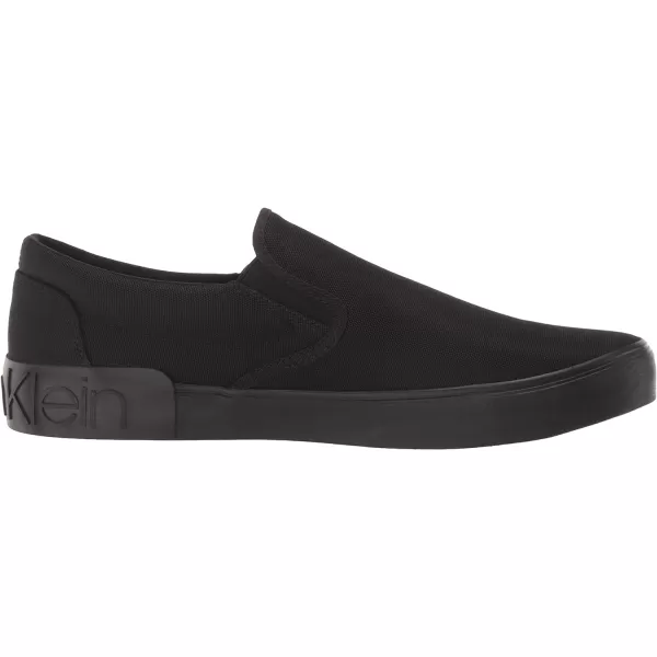 Calvin Klein Mens Ryor SneakerBlackBlack Canvas 002