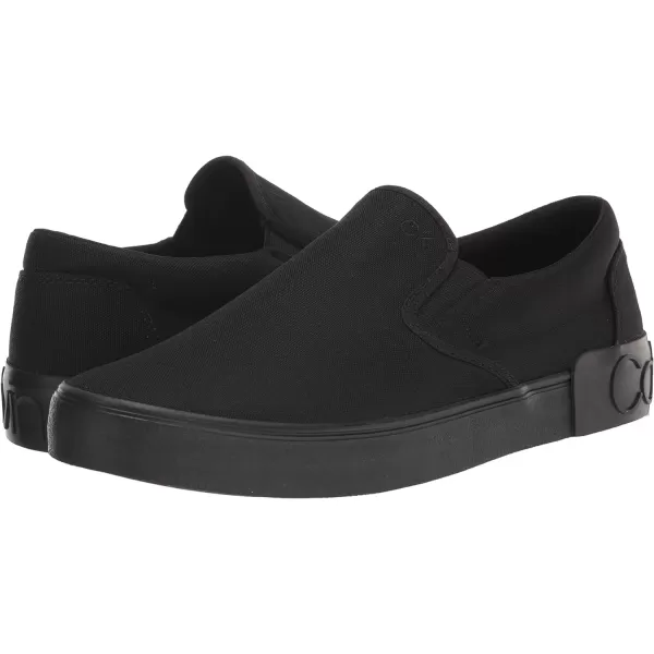 Calvin Klein Mens Ryor SneakerBlackBlack Canvas 002