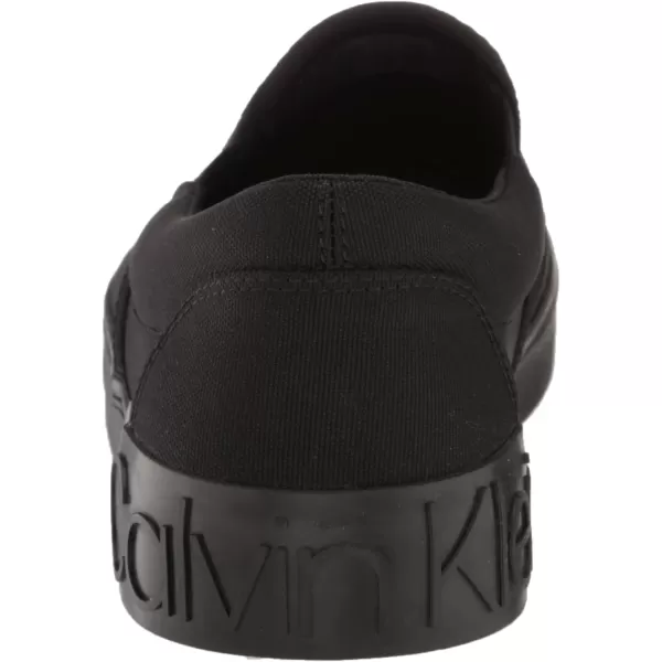 Calvin Klein Mens Ryor SneakerBlackBlack Canvas 002