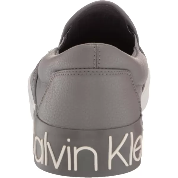 Calvin Klein Mens Ryor SneakerGrey Leather 030