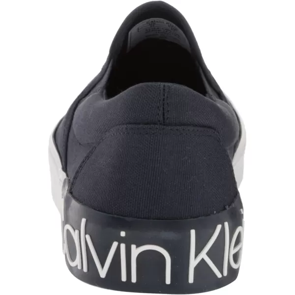 Calvin Klein Mens Ryor SneakerNavy Canvas 400