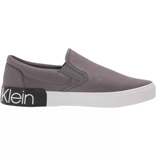 Calvin Klein Mens Ryor SneakerSlate Grey Canvas 033