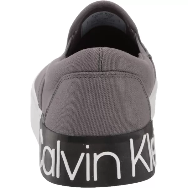 Calvin Klein Mens Ryor SneakerSlate Grey Canvas 033