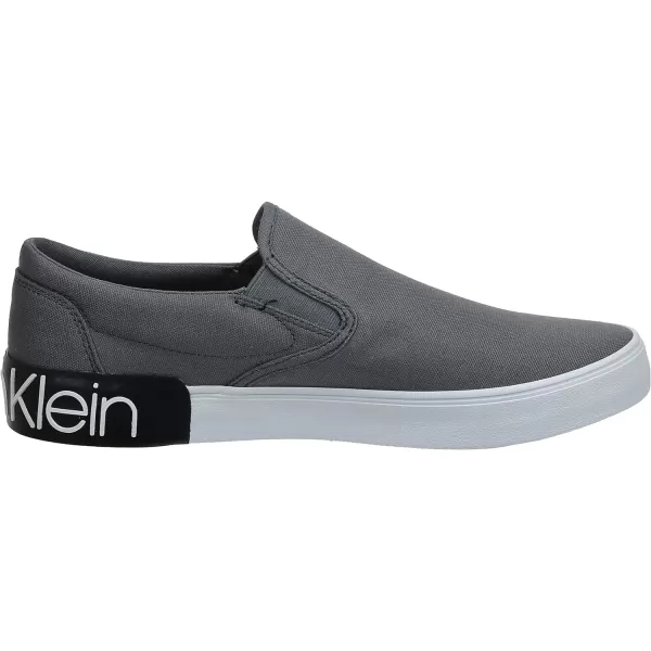 Calvin Klein Mens Ryor SneakerSlate Grey Canvas 033