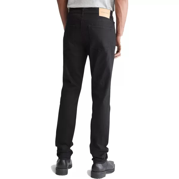 Calvin Klein Mens Skinny Fit JeansForever Black