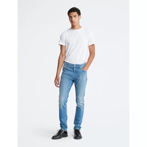 Calvin Klein Mens Skinny Fit JeansKlein Blue