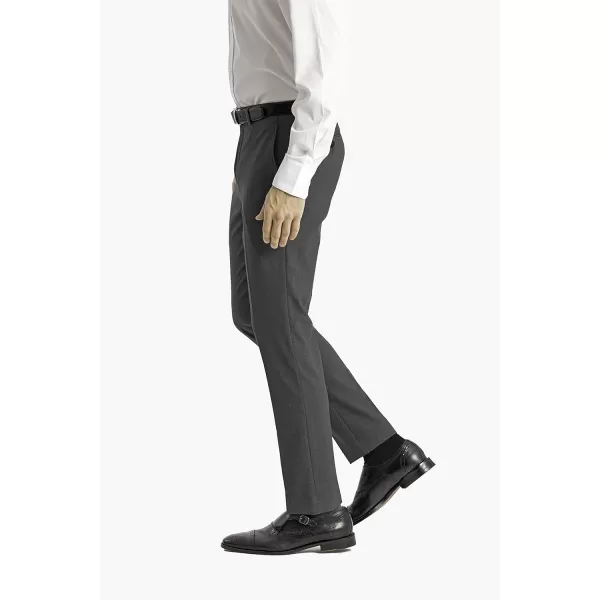 Calvin Klein Mens Skinny Fit Stretch Dress PantMedium Gray