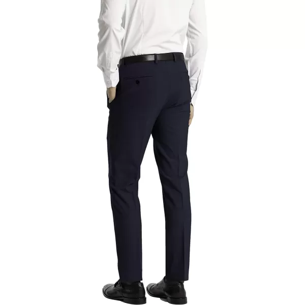 Calvin Klein Mens Skinny Fit Stretch Dress PantNavy