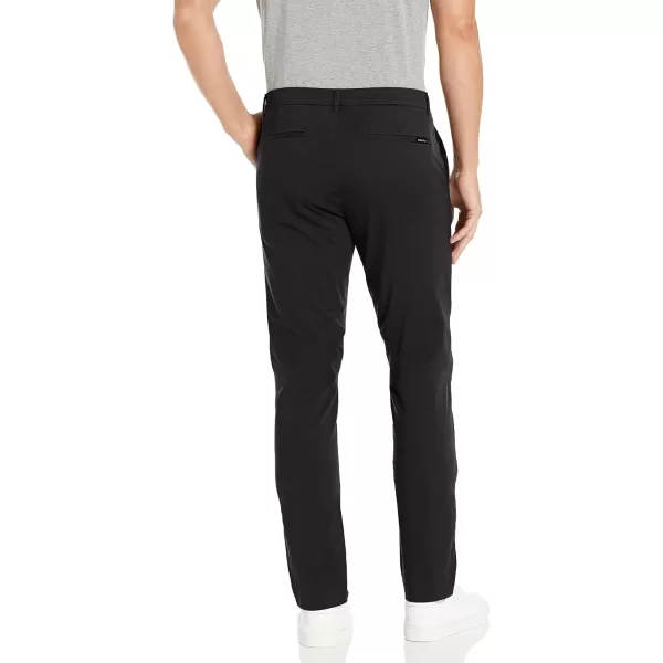 Calvin Klein Mens Slim Fit Infinite Flex ChinosBlack