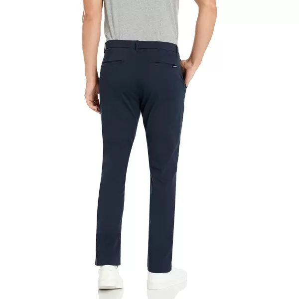 Calvin Klein Mens Slim Fit Infinite Flex ChinosSky Captain