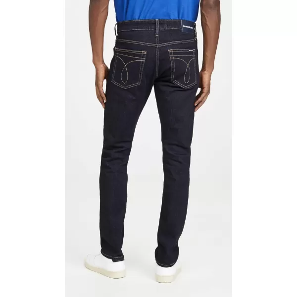 Calvin Klein Mens Slim Fit JeanAustin Blue Rinse
