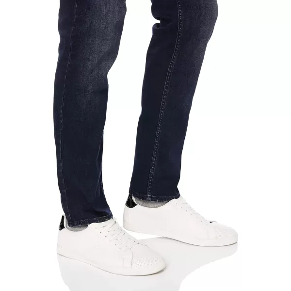 Calvin Klein Mens Slim Fit JeanBoston Blue Black