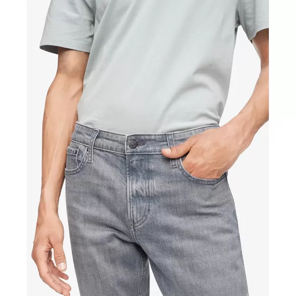 Calvin Klein Mens Slim Fit JeanSeal Rock