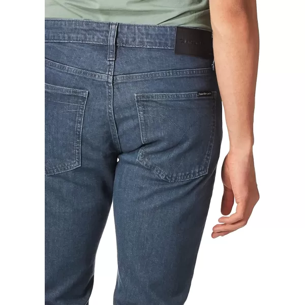 Calvin Klein Mens Slim Fit JeanSteel Grey