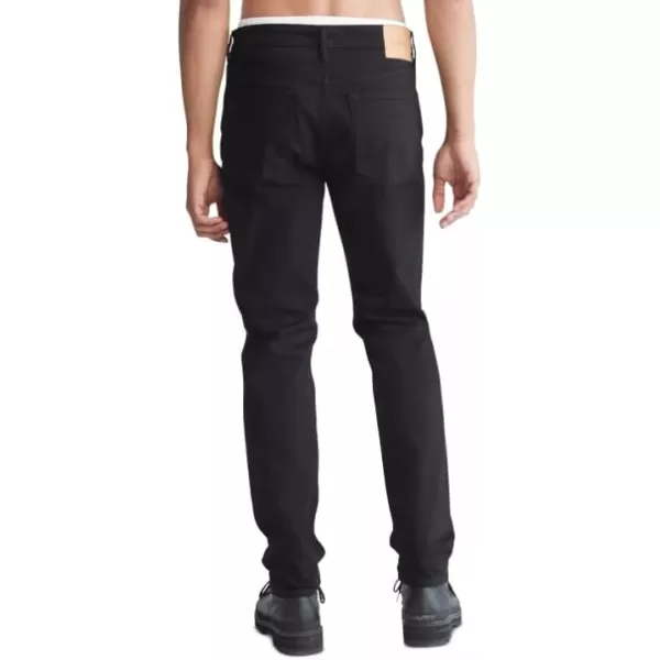 Calvin Klein Mens Slim Fit JeansForever Black