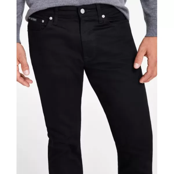 Calvin Klein Mens Slim Fit JeansForever Black