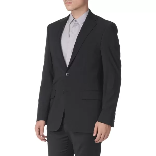 Calvin Klein Mens Slim Fit Suit SeparatesSuit Jacket Black