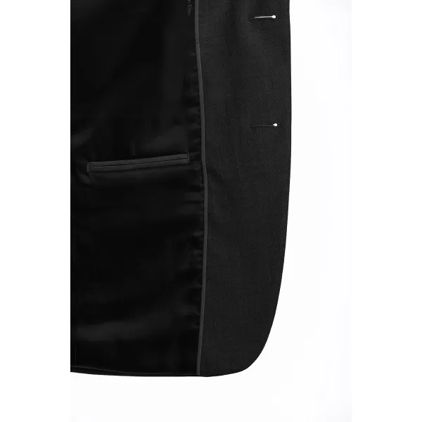 Calvin Klein Mens Slim Fit Suit SeparatesSuit Jacket Black