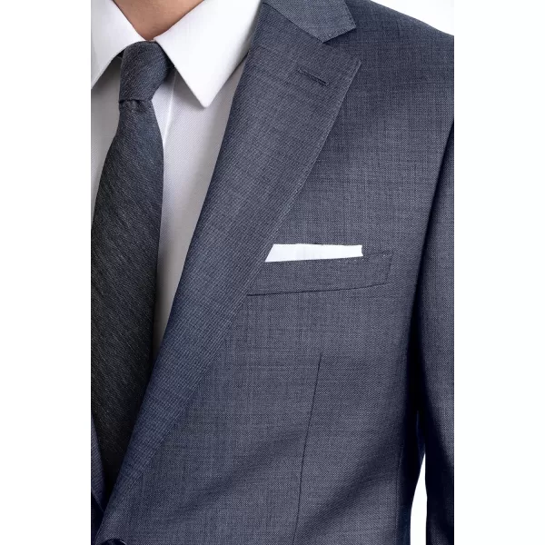 Calvin Klein Mens Slim Fit Suit SeparatesSuit Jacket Blue