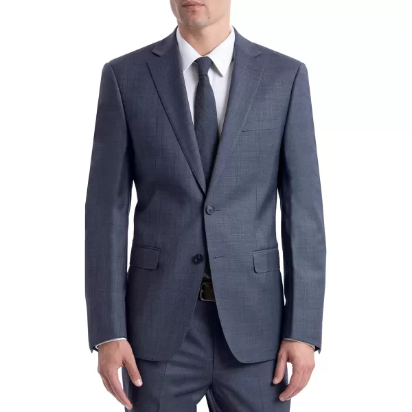 Calvin Klein Mens Slim Fit Suit SeparatesSuit Jacket Blue