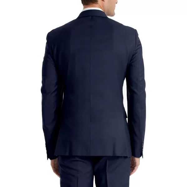 Calvin Klein Mens Slim Fit Suit SeparatesSuit Jacket Blue Twill