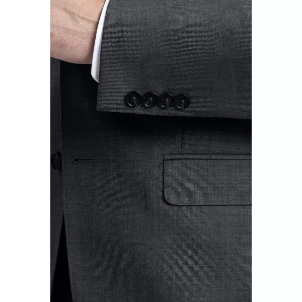 Calvin Klein Mens Slim Fit Suit SeparatesSuit Jacket Charcoal
